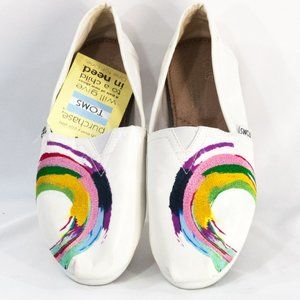 Limited Edition! Embroidered Toms.  NWT!